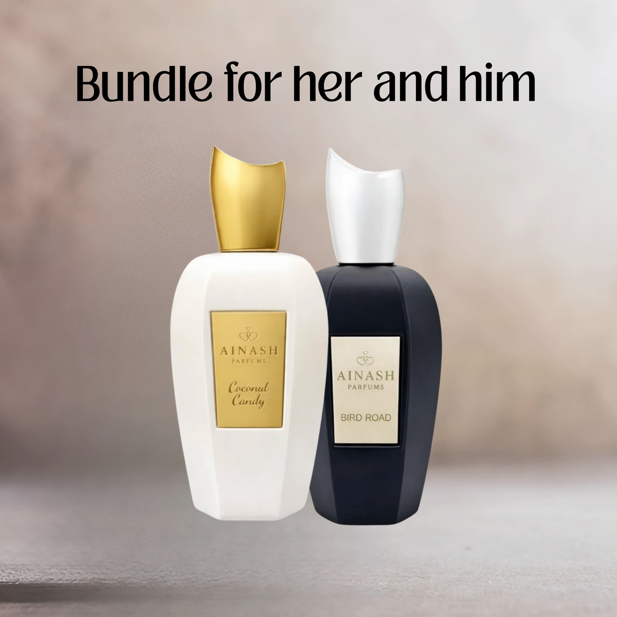 Bundle for her and him. Coconut Candy and Bird Road