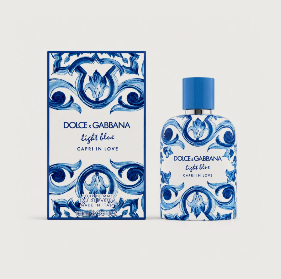 Light Blue Capri in Love Pour Homme by Dolce & Gabbana