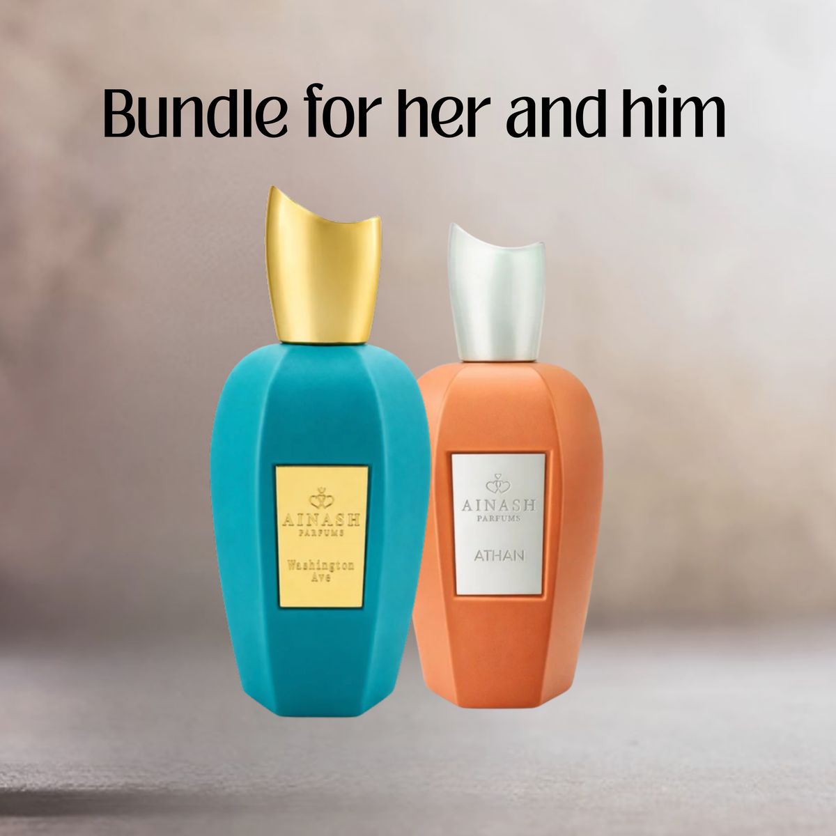 Bundle for her and him. Washington Ave and Athan